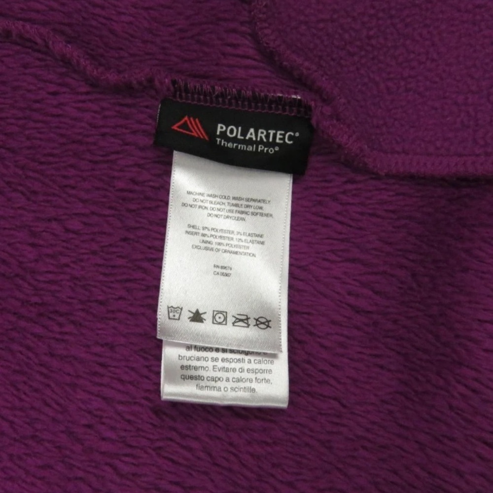 Mountain Hardwear High Loft Monkey Fleece Polartec Thermal Full Zip Jacket XS - Picture 7 of 9